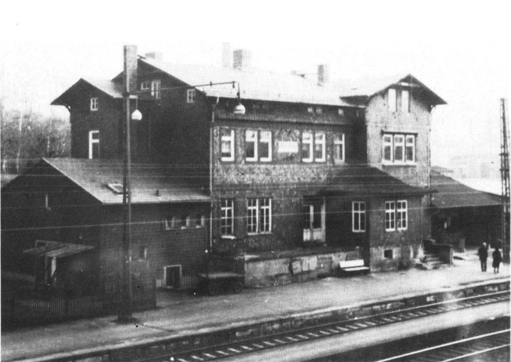 Alter Bahnhof Ebersdorf in den 60ern